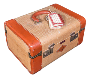 Vintage Jet Age Vanity Case, American Personal Luxury Case, Revival, Mid Century