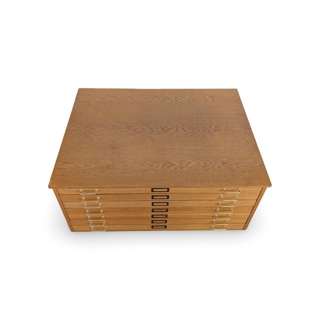 Beautiful vintage architect-designed cabinet from the 1960s/70s for sale. The cabinet features seven drawers that extend...
