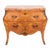 Louis XV Style Marble Top Marquetry Bombe Chest For Sale