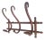 Vintage Wall Coat Rack in Bentwood, 1960s For Sale