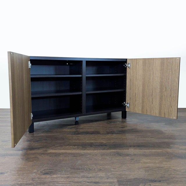 Modern Two Door Storage Cabinet For Sale - Image 3 of 8
