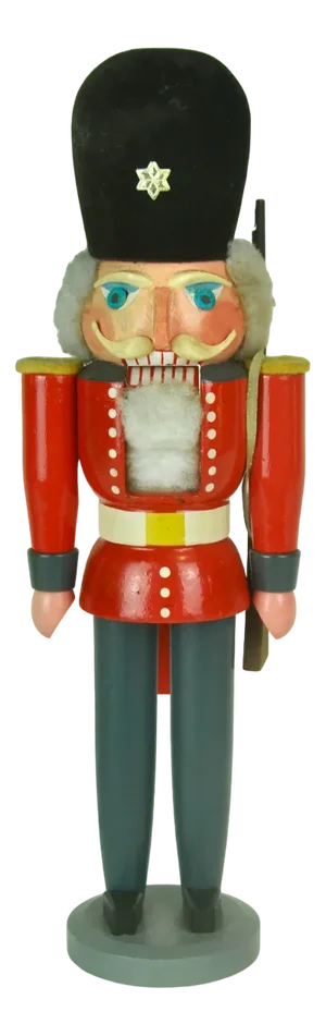 German Nutcracker with Red Jacket, 1960s