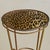 Vintage Custom Italian Metal Bar Stool with Leopard Upholstery - 2 Available For Sale - Image 17 of 18