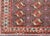 19th Century Antique Tekke Rug With Brown Field and Tribal Motifs in Red For Sale - Image 4 of 6