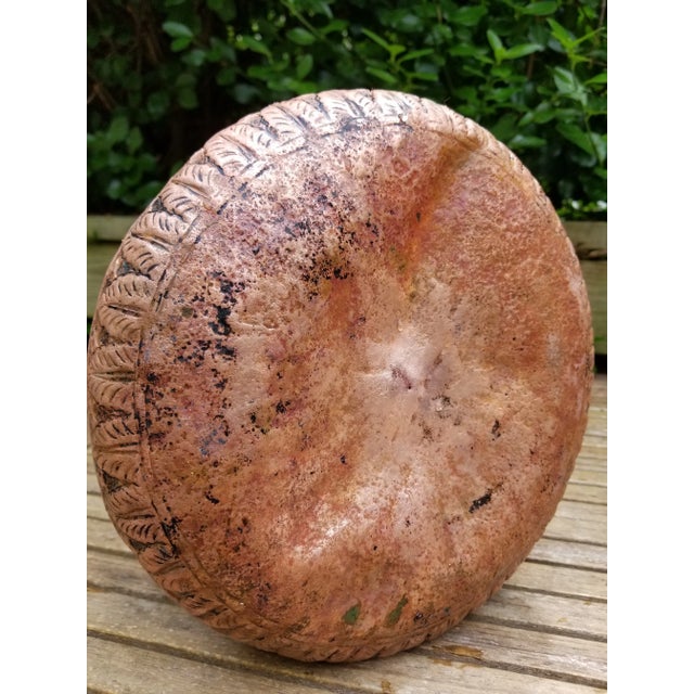 Metal Highly Embellished Antique Copper Pakistani Cooking Pot For Sale - Image 7 of 11