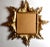 Vintage Italian Gilt Sunburst Mirror For Sale - Image 10 of 11
