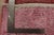 Tabriz Runner 2’5” X 12’3” Pink Wool Vintage Overdyed Hand-Knotted Rug For Sale - Image 13 of 13