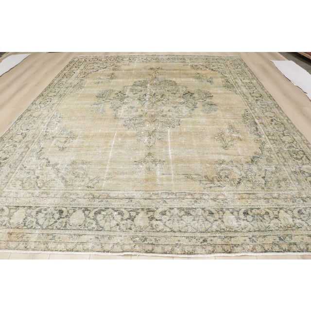 Antique Persian Mahal Rug 09'06 X 12'04 For Sale - Image 17 of 17