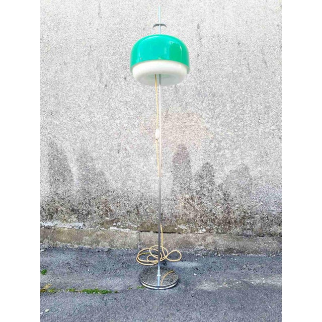 Mid-Century Modern Mid-Century Green Medusa Floor Lamp by Luigi Massoni for Guzzini, Italy, 1970s For Sale - Image 3 of 15
