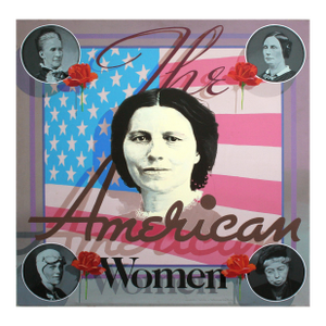 Woman Patriots Harriet B. Stowe, Eleanor Roosevelt, Amelia Earhart, Clara Barton by Charles Warren Mundy