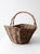 Vintage Wicker Gathering Basket For Sale - Image 10 of 14