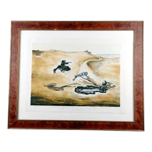 Williams Carmona "River Stix" (Styx) Limited Edition Artist Proof A/P Artist Hand Signed & Inscribed Framed and Matted Stone Lithograph
