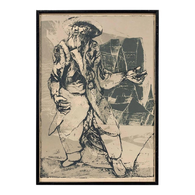 Gershon Knispel, Man From the Shtetl (Sholem Aleichem) For Sale
