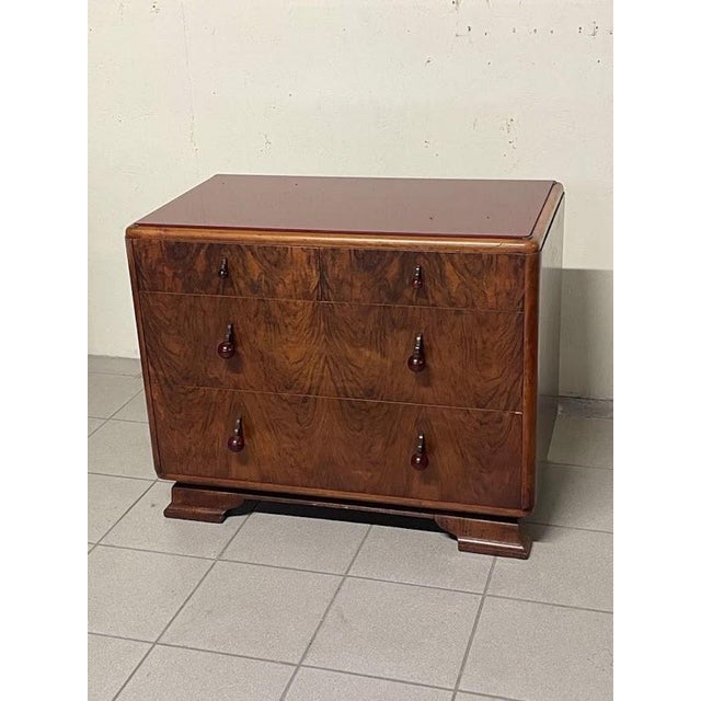Small Deco Chest of Drawers, 1930s For Sale - Image 18 of 18