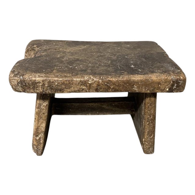 Andrianna Shamaris Wabi Sabi Side Table or Stool For Sale