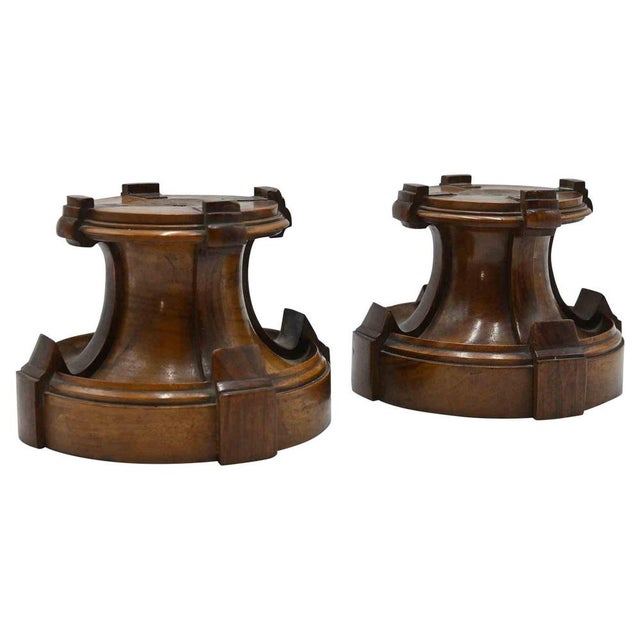 Italian Florentine Wooden Bases, 19th Century For Sale - Image 5 of 5