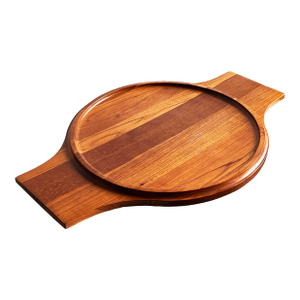 Monumental Danish Modern Teak Cocktail Serving Tray by Jens Quistgaard for Dansk