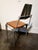 1980s 1980s Attributed to Robert Josten Aluminum and Cherry Postmodern Industrial Dining Chairs Set of 8 For Sale - Image 5 of 11