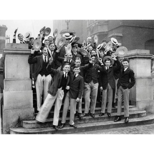 Imagno, Students of Harrow School Are Returning to School After Christmas, 1929 / 2022, Photograph For Sale