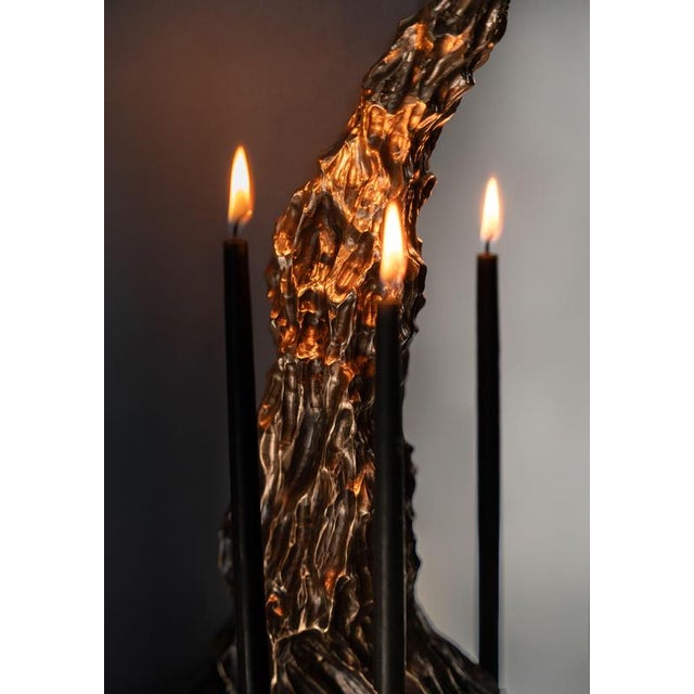 Not Yet Made - Made To Order People VIII Mirror in Polished Stainless Steel by William Guillon For Sale - Image 5 of 7