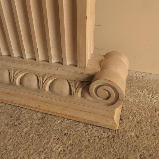 Neoclassical Console Table with Leather For Sale - Image 12 of 18