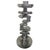 Industrial Rolls-Royce V8 Crankshaft Table For Sale - Image 4 of 11