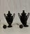 Vintage Neoclassical Cast Iron/Spelter Urns - A Pair For Sale - Image 9 of 10