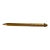Vintage Must De Cartier Trinity Vendôme Oval Gold Plated Ballpoint Pen Made in France 1980s For Sale