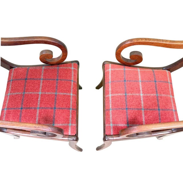 Large Regency Mahogany Carver Armchairs, 1820, Set of 2 For Sale - Image 12 of 16