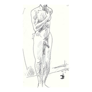 1996 Male Nude by James Bone For Sale