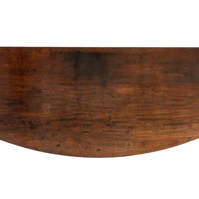 18th Century English Mahogany Serving Table For Sale - Image 10 of 11