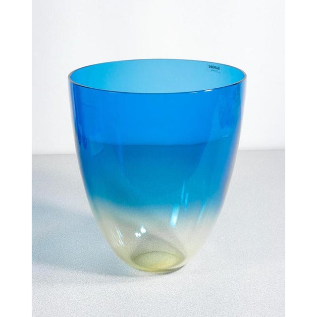 Blown Glass Vases from A. Barbini, Set of 2 For Sale - Image 10 of 18