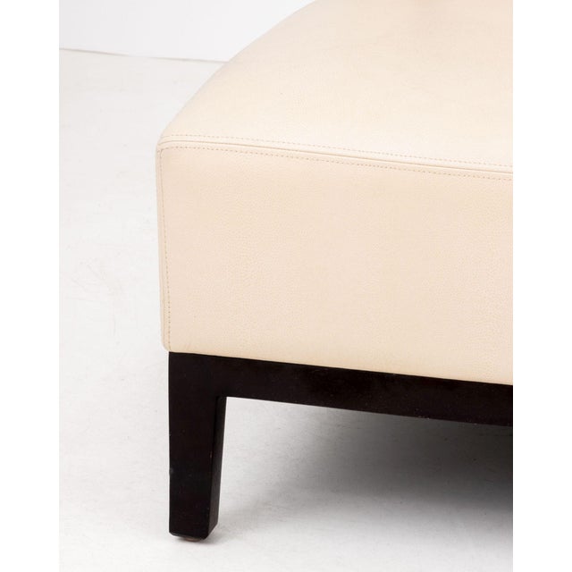 Christian Liaigre X Holly Hunt Leather Chairs, Pr. For Sale In New York - Image 6 of 9