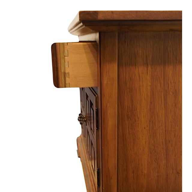 Wood Thomasville Furniture Monterey Collection Spanish Mediterranean 27" Cabinet Nightstand 430-13 For Sale - Image 7 of 12