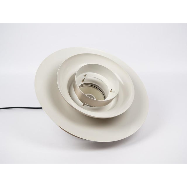 Metal Vintage Aluminum Pendant Lamp by Knud Christensen, 1980 For Sale - Image 7 of 11