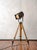 Vintage Industrial Theater Spotlight Floor Lamp from A.E. Cremer, 1950s For Sale - Image 16 of 18