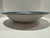 Ceramic Large 17" Studio Pottery Bowl Signed Hughes Blue Sprayed Glaze Tomoe Swirl 1980s For Sale - Image 7 of 10