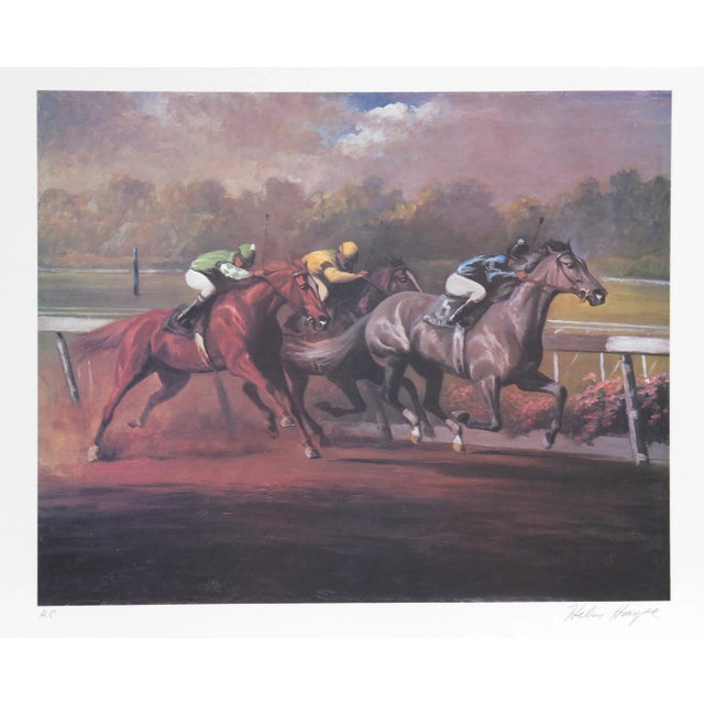 Modern Helen Hayse, Belmont, Lithograph For Sale - Image 3 of 3