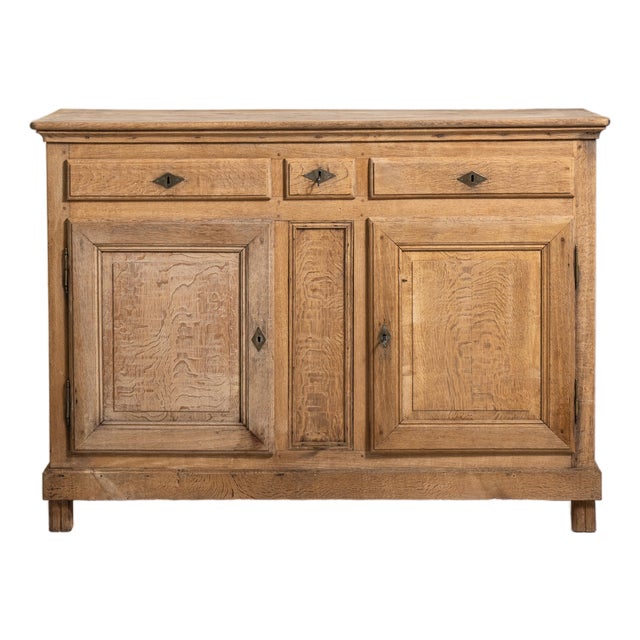 19th Century Provincial Oak Buffet For Sale