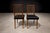 Joaquim Tenreiro Set of 2 Chairs in Hardwood & Leather, Joaquim Tenreiro, 1950s - Lot 337A For Sale - Image 4 of 8