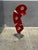 1990s 1990s Large Modernist Polychromed Aluminum Sculture Signed For Sale - Image 5 of 6