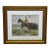 British Sporting School, Circa 1990 – The Huntsman on a Bay Hunter – Equestrian Watercolor Gilt Framed & Mounted For Sale