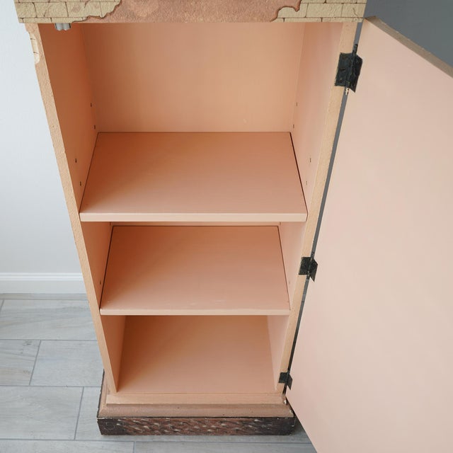 Mid 20th Century 20th Century Maitland-Smith Dollhouse Georgian Townhouse Cabinet/Bar For Sale - Image 5 of 18