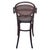 Late 19th Century Vienna Secession Bent Oak & Caine Children's High Chair Attributed to Gebrüder Thonet For Sale - Image 5 of 7