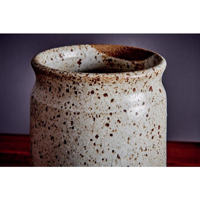 Stoneware Bowl and Vase by Victor Vic Bracke, 1960s, Set of 2 For Sale - Image 12 of 18