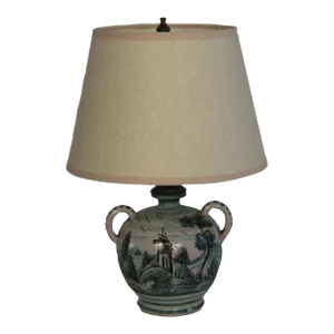 Early 20th Century Qing Dynasty Table Lamp