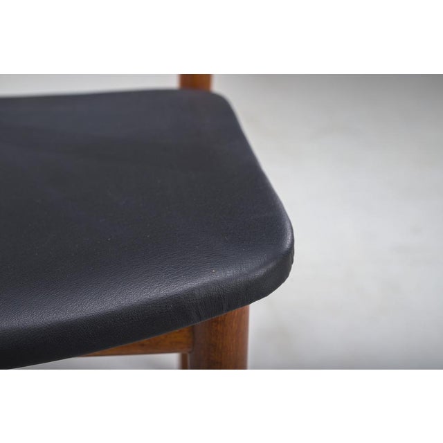 Model 39 Teak Dining Chair by Henry Rosengren Hansen for Brande Møbelindustri, 1960s For Sale - Image 5 of 14