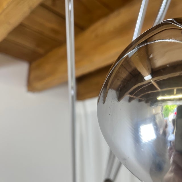 Arc Floor Lamp with Tree-Shaped Base and Five Lights, 1990s For Sale - Image 10 of 18