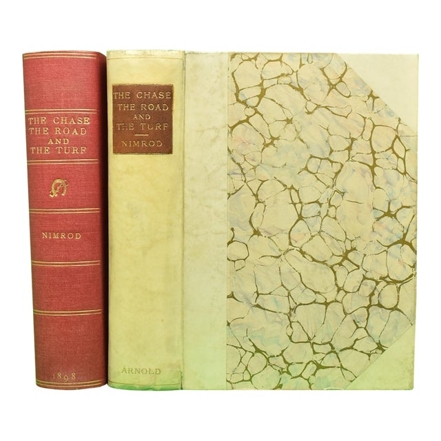 "The Chase, the Road, and the Turf" 1898 Nimrod- Set of 2 For Sale