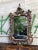 Wood Boulle with Baroque Mirror, 1900s, Set of 2 For Sale - Image 7 of 18